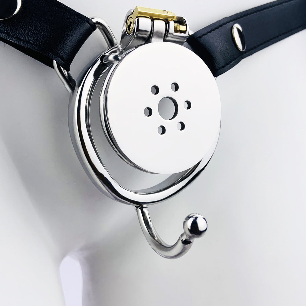 Flat Gatling Chastity Cage