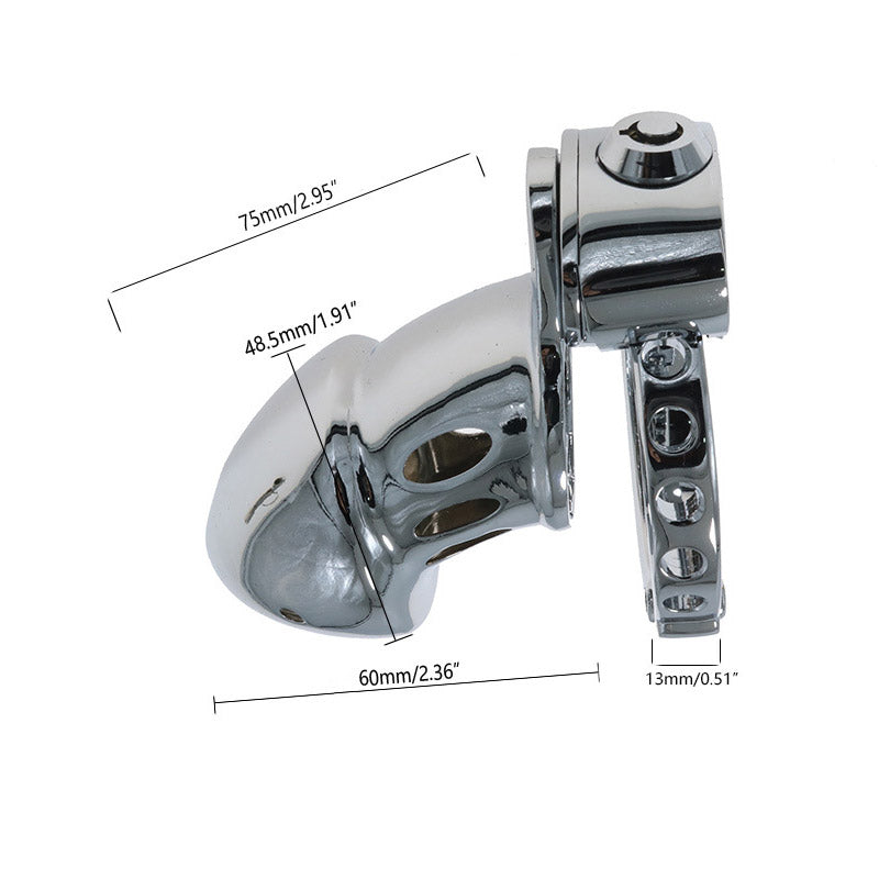 Adjustable Chastity Cage