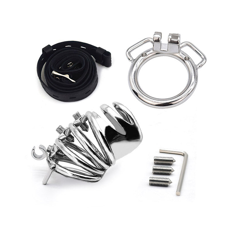 Rivet Chastity Cage