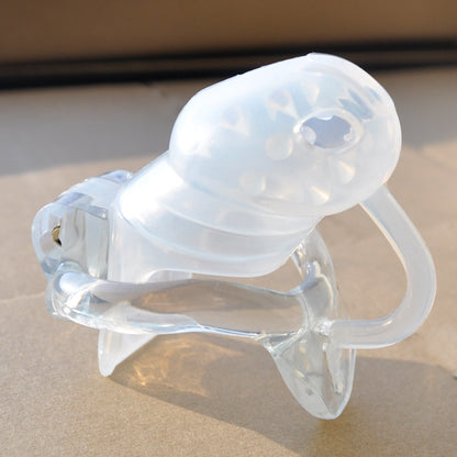 Silicone Spiked Chastity Device